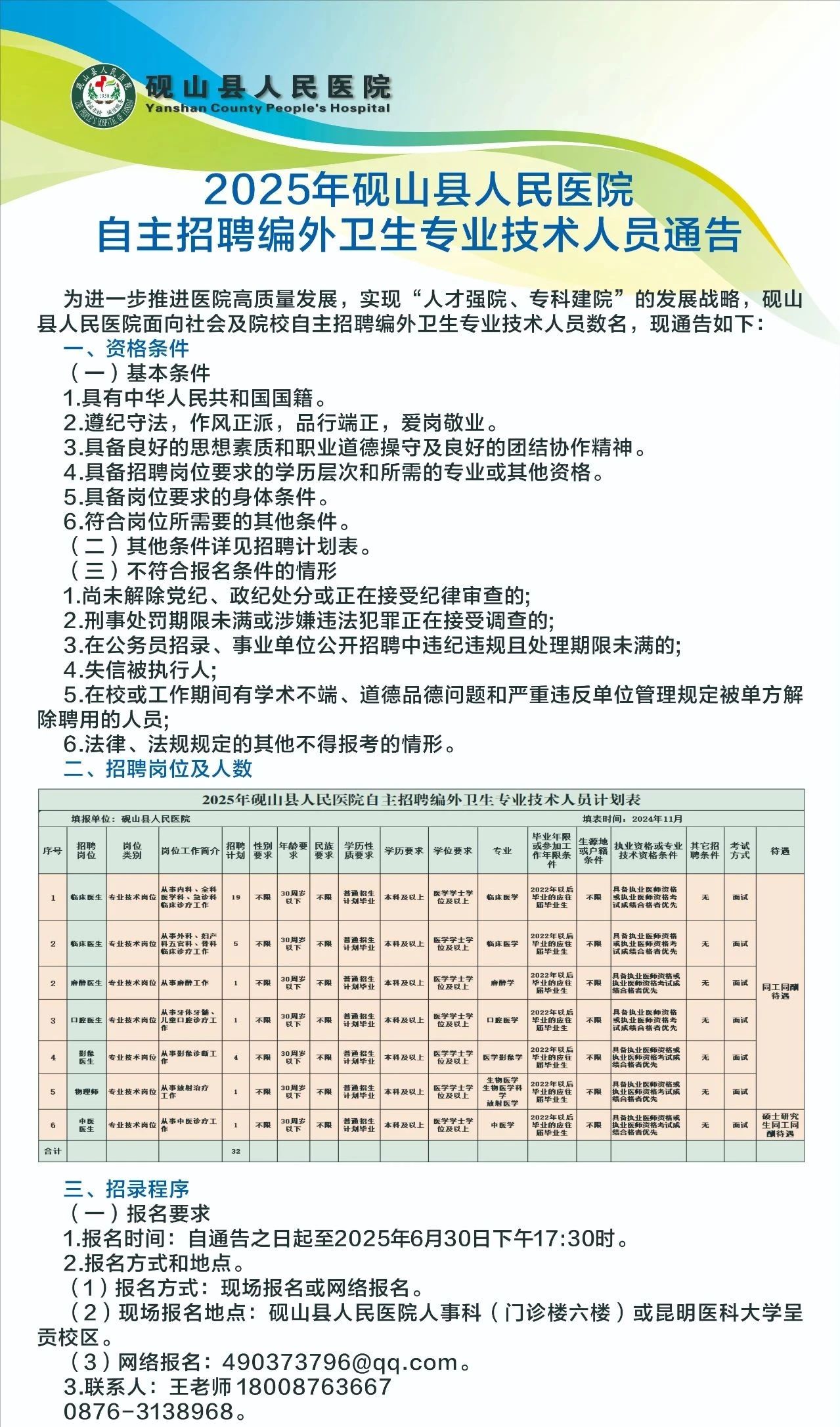 松山區(qū)衛(wèi)生健康局最新招聘啟事